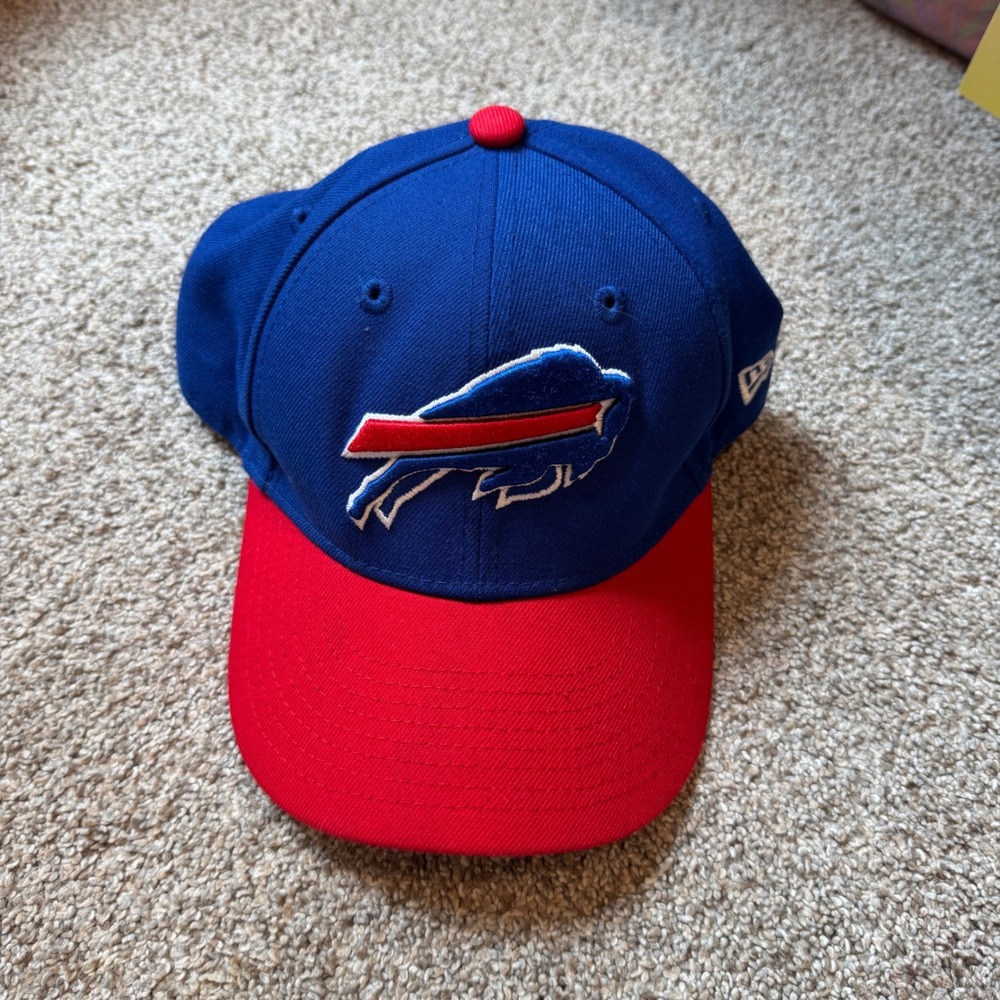 New Era 9FORTY Buffalo Bills NFL Youth Adjustable Hat Blue Red Cap